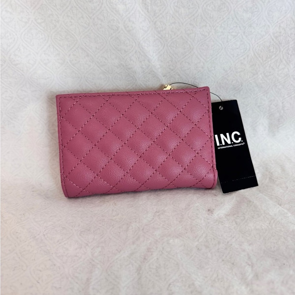 NWT INC International Concepts Pink Quilted Women's Bag
